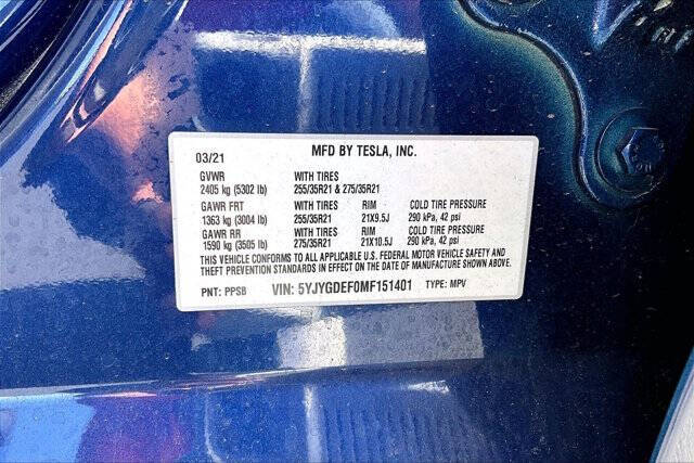 2021 Tesla Model Y Performance