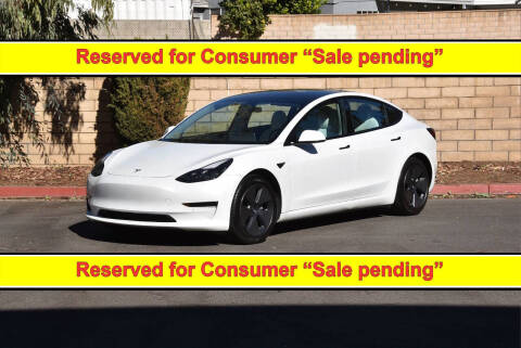 2021 Tesla Model 3 for sale at A Buyers Choice in Jurupa Valley CA