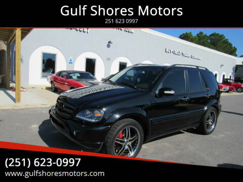 2002 Mercedes-Benz M-Class for sale at Gulf Shores Motors in Gulf Shores AL