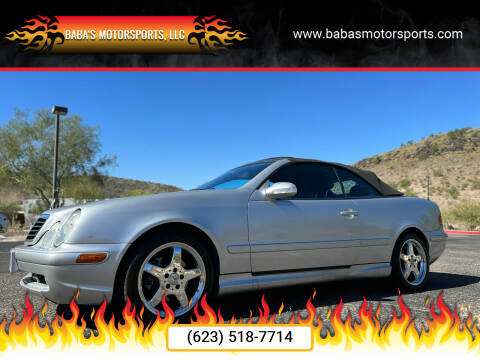 2003 Mercedes-Benz CLK for sale at Baba's Motorsports, LLC in Phoenix AZ