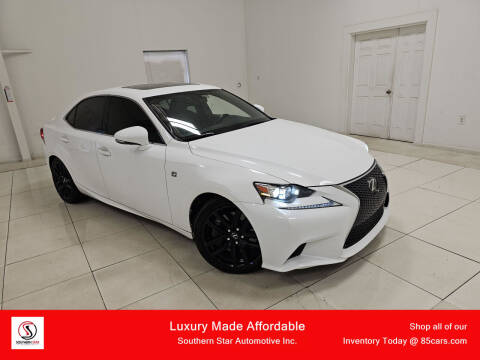 2016 Lexus IS 300 for sale at Southern Star Automotive, Inc. in Duluth GA