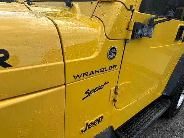 2002 Jeep Wrangler Sport