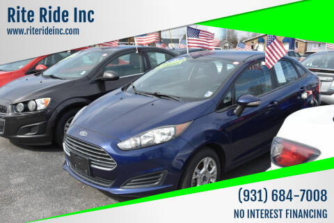 2016 Ford Fiesta for sale at Rite Ride Inc 2 in Shelbyville TN