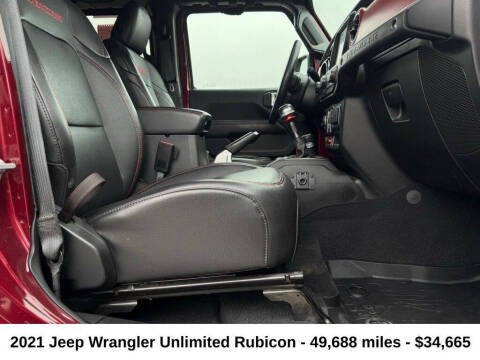 2021 Jeep Wrangler Unlimited Rubicon