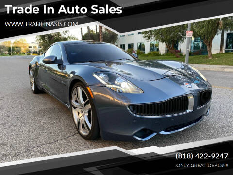 2012 Fisker Karma for sale at Trade In Auto Sales in Van Nuys CA