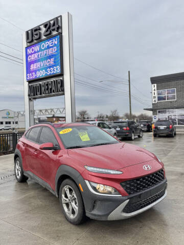2022 Hyundai Kona for sale at US 24 Auto Group in Redford MI