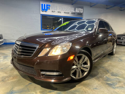 2013 Mercedes-Benz E-Class for sale at Wes Financial Auto in Dearborn Heights MI