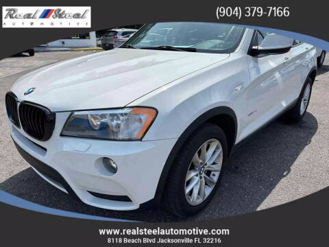 2014 BMW X3 for sale at Real Steel Automotive in Jacksonville FL