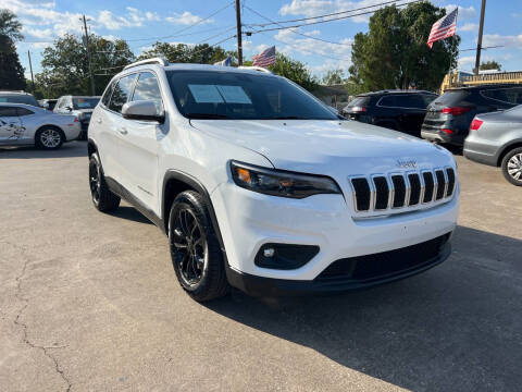 2019 Jeep Cherokee for sale at Fiesta Auto Finance in Houston TX