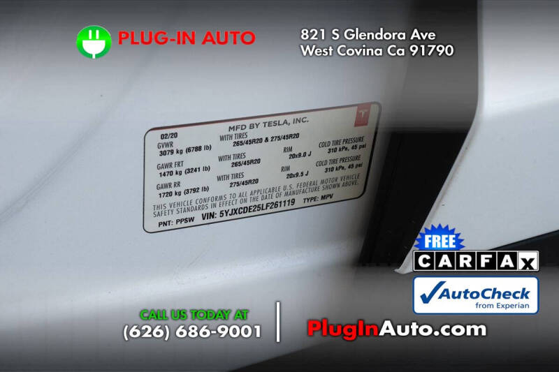 2020 Tesla Model X Long Range Plus