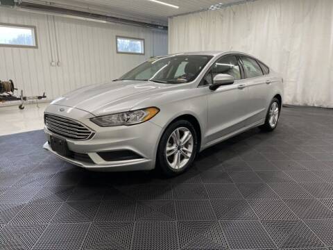 2018 Ford Fusion for sale at Monster Motors in Michigan Center MI
