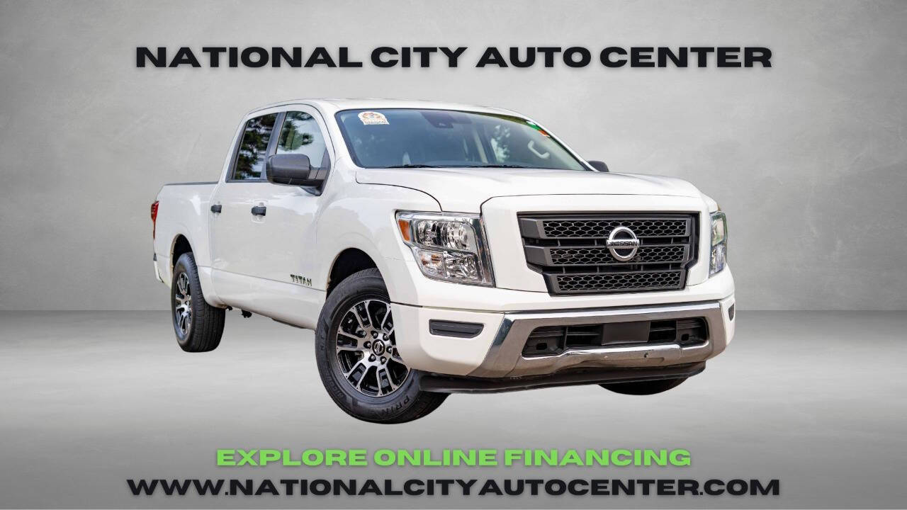 used 2022 Nissan Titan SV 4x2 4dr Crew Cab