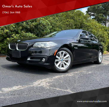 2016 BMW 5 Series for sale at Omar's Auto Sales in Martinez GA