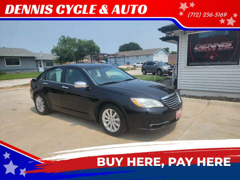 2014 Chrysler 200 for sale at DENNIS CYCLE & AUTO in Council Bluffs IA