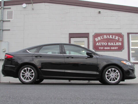 2019 Ford Fusion for sale at Brubakers Auto Sales in Myerstown PA