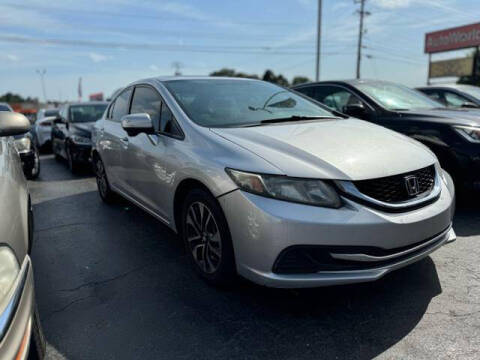 2015 Honda Civic for sale at AUTOWORLD in Chester VA