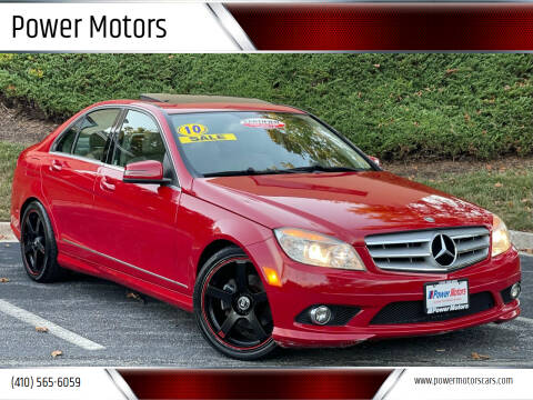 2010 Mercedes-Benz C-Class for sale at Power Motors in Halethorpe MD