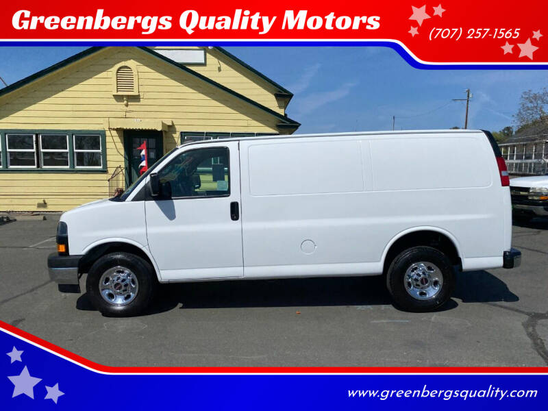 2019 GMC Savana Cargo for sale at Greenbergs Quality Motors in Napa CA