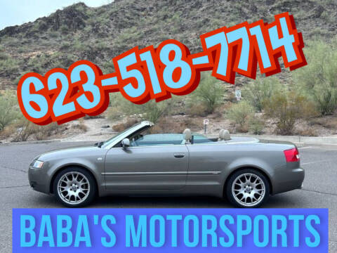 2005 Audi A4 for sale at Baba's Motorsports, LLC in Phoenix AZ