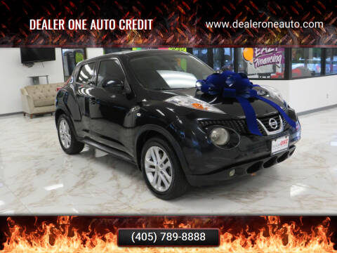 2014 Nissan JUKE for sale at Dealer One Auto Credit in Oklahoma City OK