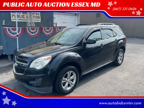 2011 Chevrolet Equinox for sale at PUBLIC AUTO AUCTION ESSEX MD in Essex MD