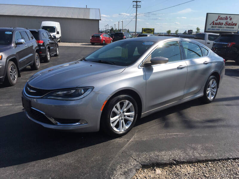 Used 2015 Chrysler 200 Limited with VIN 1C3CCCAB0FN725376 for sale in Traverse City, MI