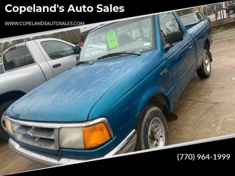 1995 Ford Ranger for sale at Copeland's Auto Sales in Union City GA