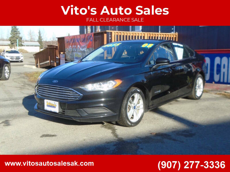 2018 Ford Fusion Hybrid for sale at Vito's Auto Sales in Anchorage AK