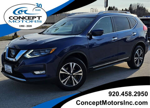 2017 Nissan Rogue for sale at CONCEPT MOTORS INC in Sheboygan WI