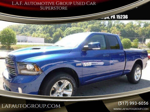 2017 RAM 1500 for sale at L.A.F. Automotive Group Used Car Superstore in Lansing MI