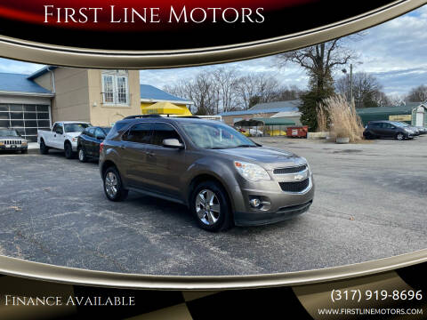 2012 Chevrolet Equinox for sale at First Line Motors in Jamestown IN