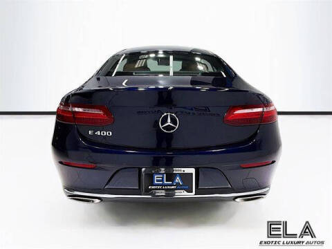 2018 Mercedes-Benz E-Class E 400