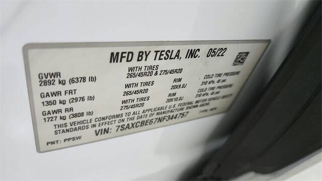 2022 Tesla Model X Plaid