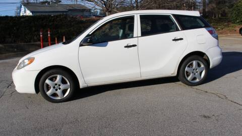 2007 Toyota Matrix for sale at NORCROSS MOTORSPORTS in Norcross GA