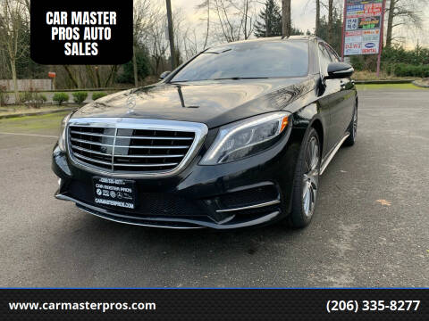 2014 Mercedes-Benz S-Class for sale at CAR MASTER PROS AUTO SALES in Lynnwood WA