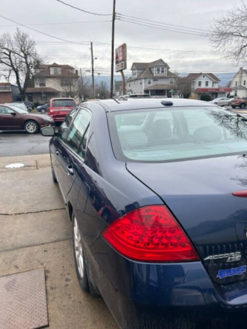 2007 Honda Accord for sale at Vito s and Gino s Auto Sales in Forty Fort, PA