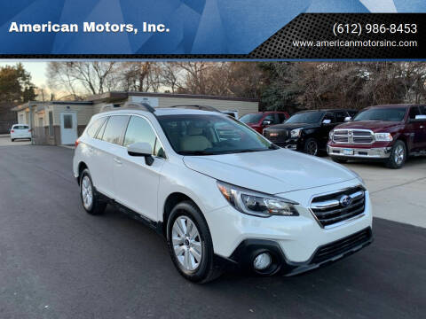 2018 Subaru Outback for sale at American Motors, Inc. in Farmington MN