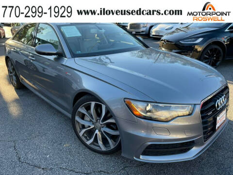 2015 Audi A6 for sale at Motorpoint Roswell in Roswell GA