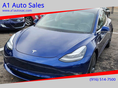 2020 Tesla Model 3 for sale at A1 Auto Sales in Sacramento CA