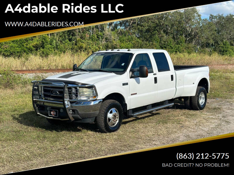 2004 Ford F-350 Super Duty for sale at A4dable Rides LLC in Haines City FL