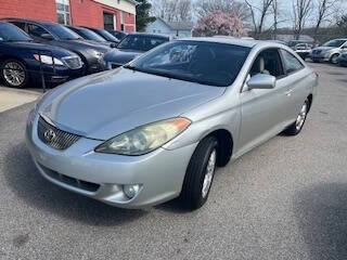 Silver 2004 Toyota Camry Solara SE SE 2dr Coupe 1