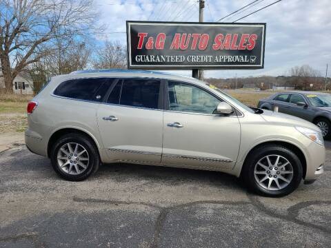 2014 Buick Enclave for sale at T & G Auto Sales in Florence AL
