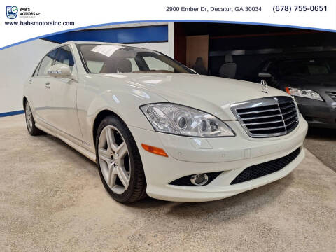 2008 Mercedes-Benz S-Class S 550 4MATIC