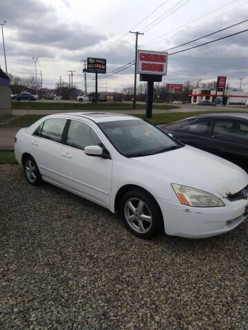 2003 Honda Accord for sale at Mid-Ohio Auto Wholesale Inc. in New Philadelphia OH