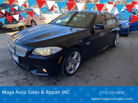 2012 BMW 5 Series for sale at Maya Auto Sales & Repair INC in Chicago IL