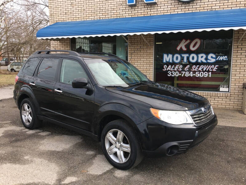 2010 Subaru Forester for sale at K O Motors in Akron OH