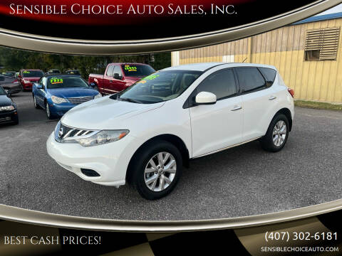 2014 Nissan Murano for sale at Sensible Choice Auto Sales, Inc. in Longwood FL