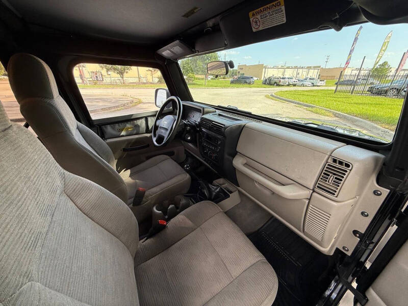 2005 Jeep Wrangler SE