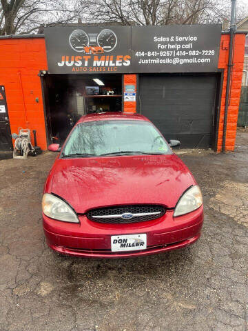 2001 Ford Taurus for sale at Just Miles Auto Sales LLC in Milwaukee WI