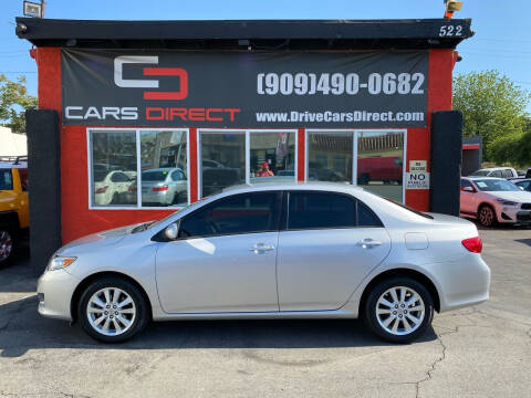 2010 Toyota Corolla for sale at Cars Direct in Ontario CA